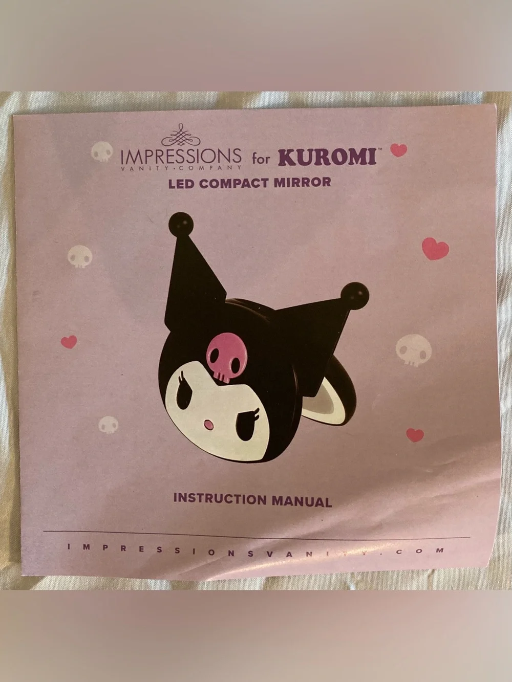 Kuromi LED Dimmable Compact Mirror